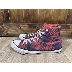 Converse Chuck Taylor All Star Hi Top Tie Dye Blue Red Men 9 Women 11 NO INSOLES